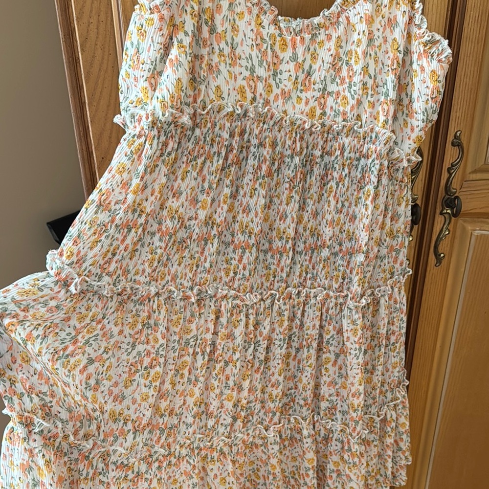 Floral Ruffle Sundress - Picture 3 of 6